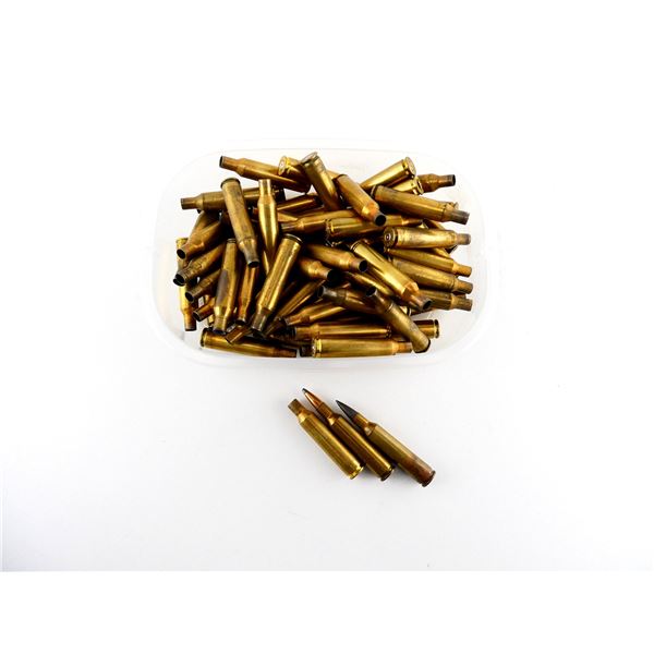 NON-PRIMED ASSORTED 6MM REM BRASS CASES LOT