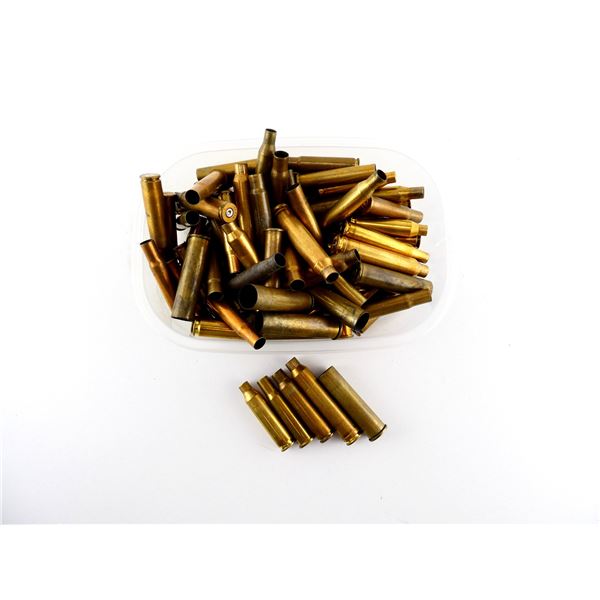 NON-RIMED ASSORTED BRASS AND NICKEL CASES LOT