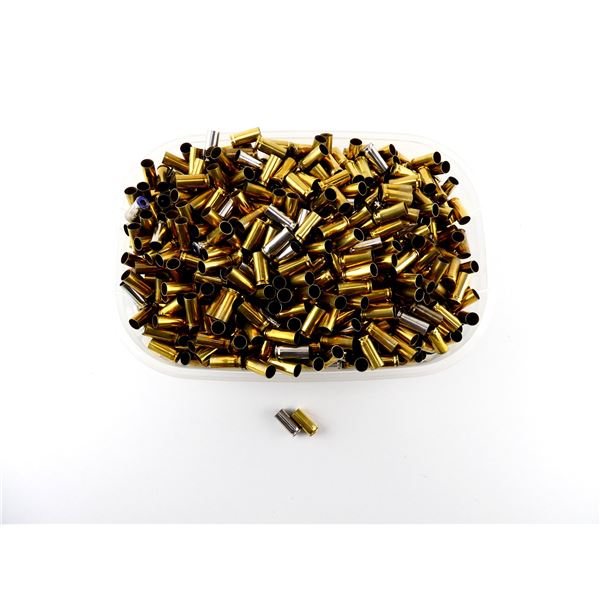 NON-PRIMED ASSORTED .38 SUPER BRASS AND NICKEL CASES LOT