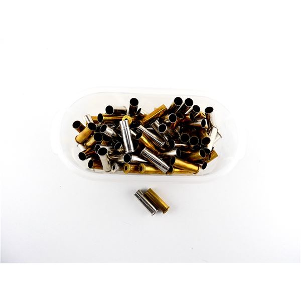 NON-PRIMED ASSORTED .357 MAGNUM BRASS AND NICKEL CASES LOT