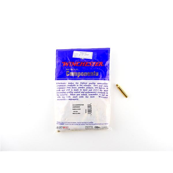 NEW NON-PRIMED WINCHESTER .223 REM BRASS CASES LOT