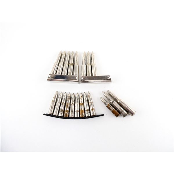 ASSORTED MILITARY 7.62X39MM AND 7.62X54R DUMMY RNDS LOT