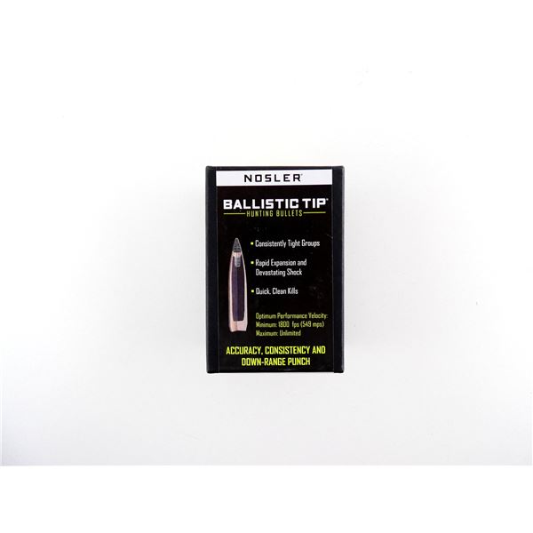 NOSLER BALLISTIC TIP 6MM CALIBER BULLETS LOT
