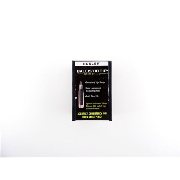 NOSLER BALLISTIC TIP 6MM CALIBER BULLETS LOT