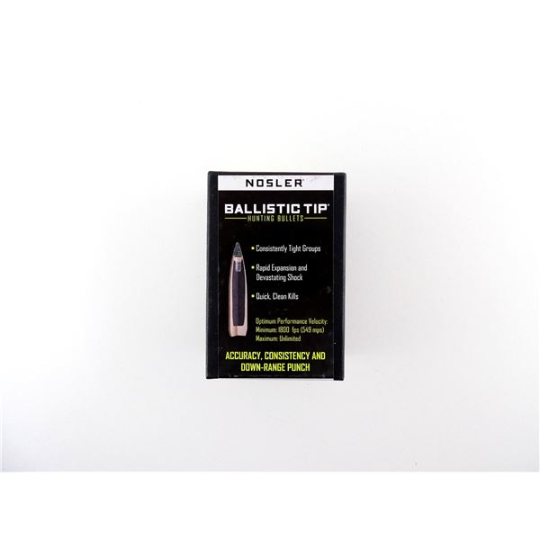 NOSLER BALLISTIC TIP 6MM CALIBER BULLETS LOT