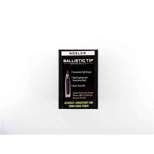 NOSLER BALLISTIC TIP 6MM CALIBER BULLETS LOT