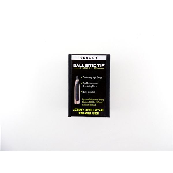 NOSLER BALLISTIC TIP 6MM CALIBER BULLETS LOT