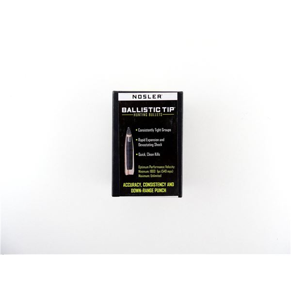 NOSLER BALLISTIC TIP 6MM CALIBER BULLETS LOT