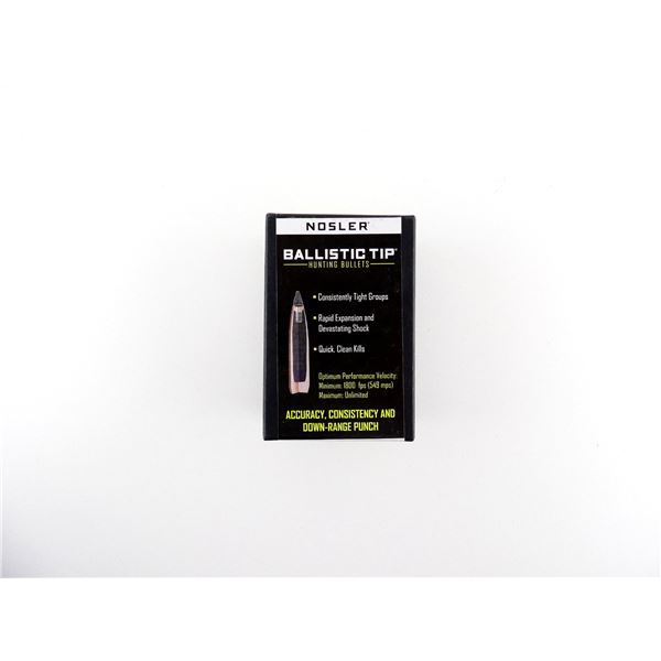 NOSLER BALLISTIC TIP 6MM CALIBER BULLETS LOT
