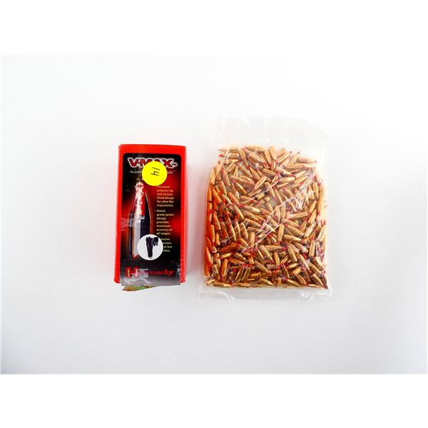HORNADY .22 CALIBER BULLETS LOT