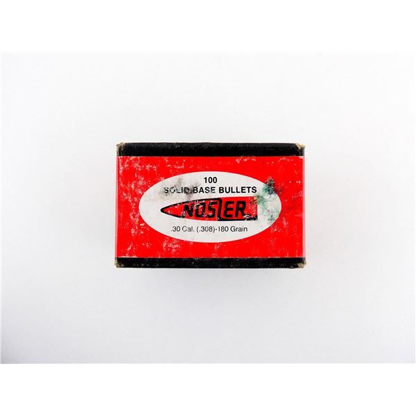 NOSLER .30 CALIBER BULLETS LOT