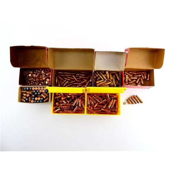 ASSORTED BULLETS AND GAS CHECKS LOT