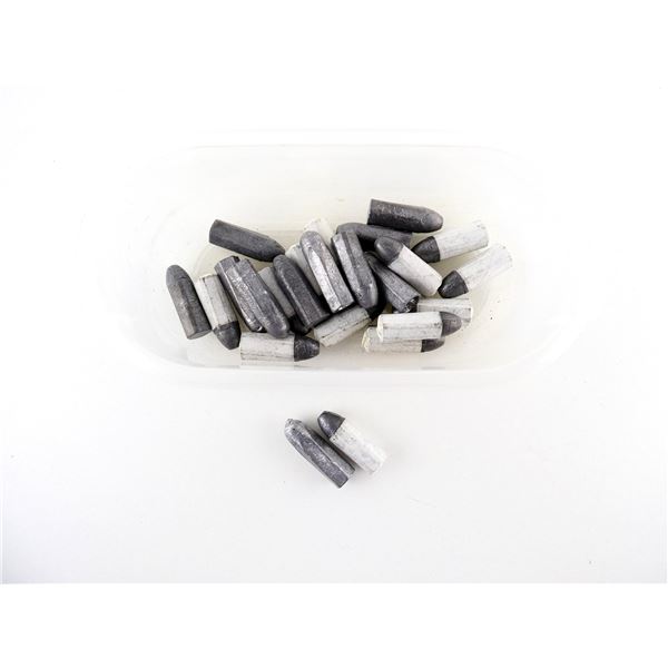 UNKNOWN WHITWORTHS .451 CALIBER LEAD BULLETS LOT