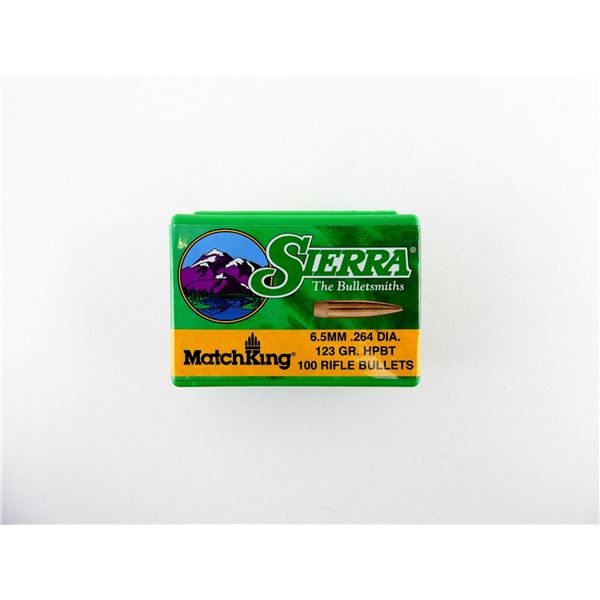 SIERRA 6.5MM CALIBER BULLETS LOT
