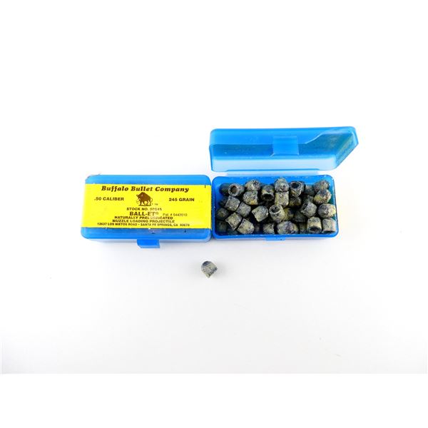 BUFFALO .50 CALIBER BULLETS LOT