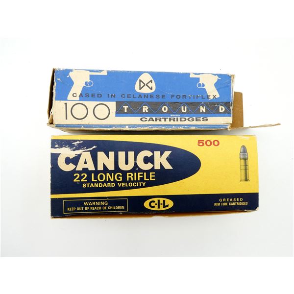 COLLECTIBLE EMPTY ASSORTED AMMO BOXES LOT