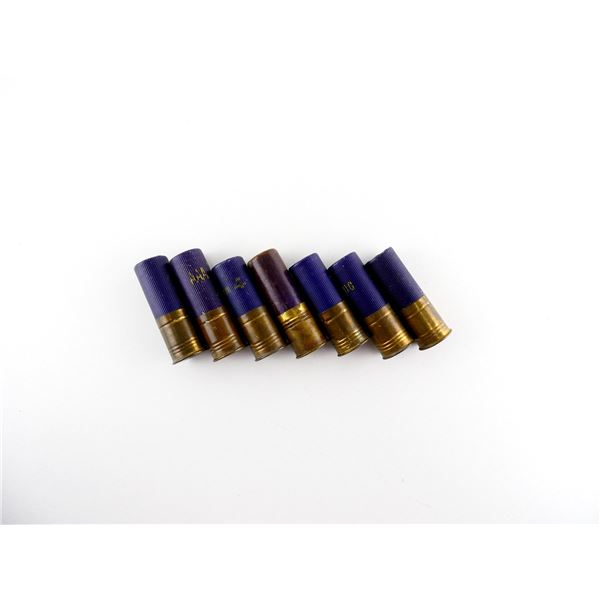 COLLECTIBLE DOMINION IMPERIAL 12 2 3/4" SHOT SHELL AMMO LOT