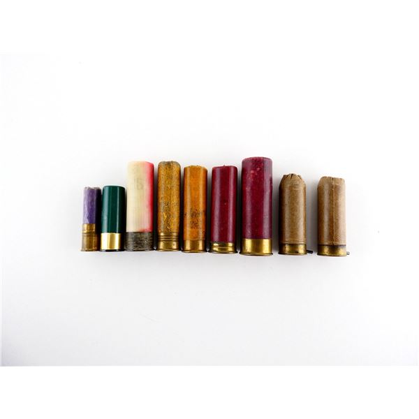 COLLECTIBLE ASSORTED 24 GAUGE / 16 GAUGE / 10 GAUGE / PIN FIRE PAPER / PLASTIC SHOT SHELLS ETC. LOT