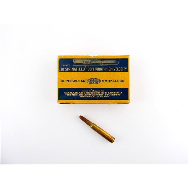 COLLECTIBLE DOMINION .30-06 SPRG AMMO LOT
