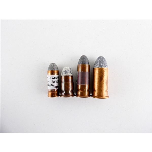 COLLECTIBLE ASSORTED RIMFIRE BENET PRIMED AMMO LOT