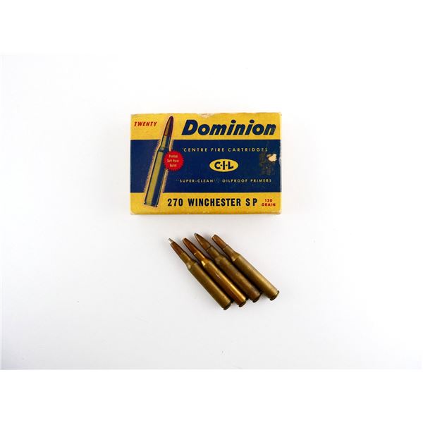 COLLECTIBLE ASSORTED .270 WIN AMMO LOT