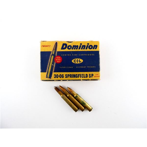 COLLECTIBLE ASSORTED .30-06 SPRG AMMO LOT