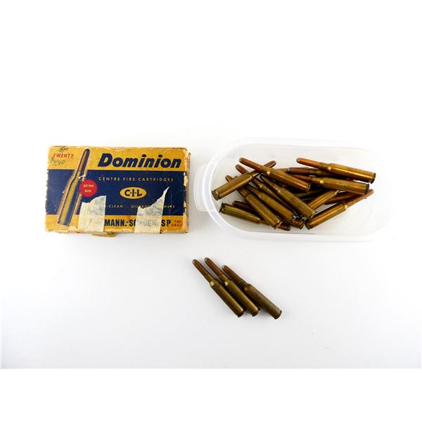 COLLECTIBLE ASSORTED 6.5MM AMMO LOT
