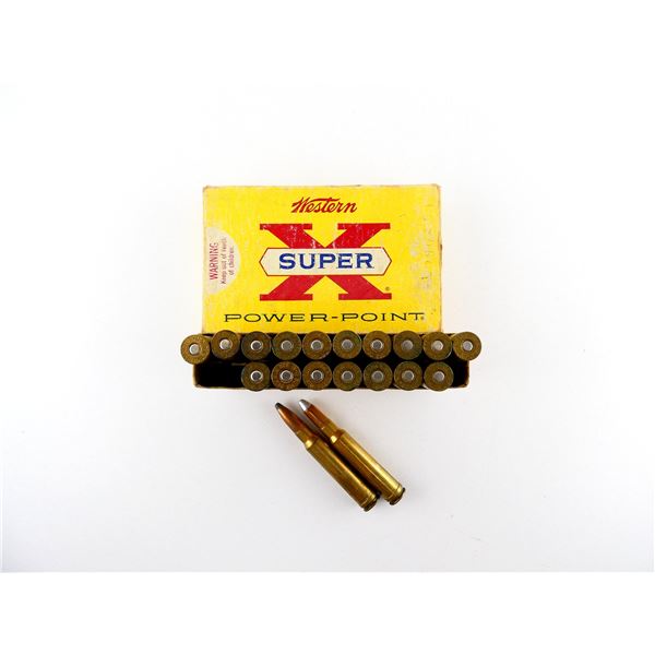COLLECTIBLE ASSORTED WESTERN .338 WIN MAGNUM AMMO LOT
