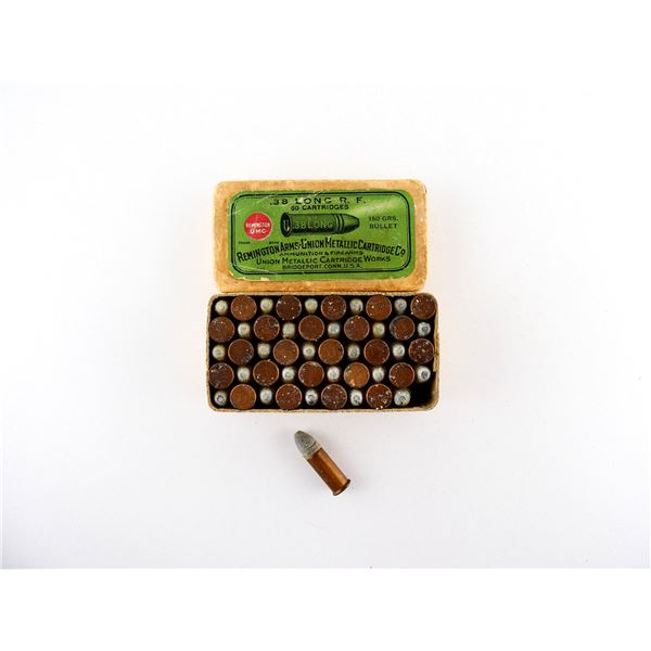 COLLECTIBLE REMINGTON-UMC .38 LONG RF AMMO LOT