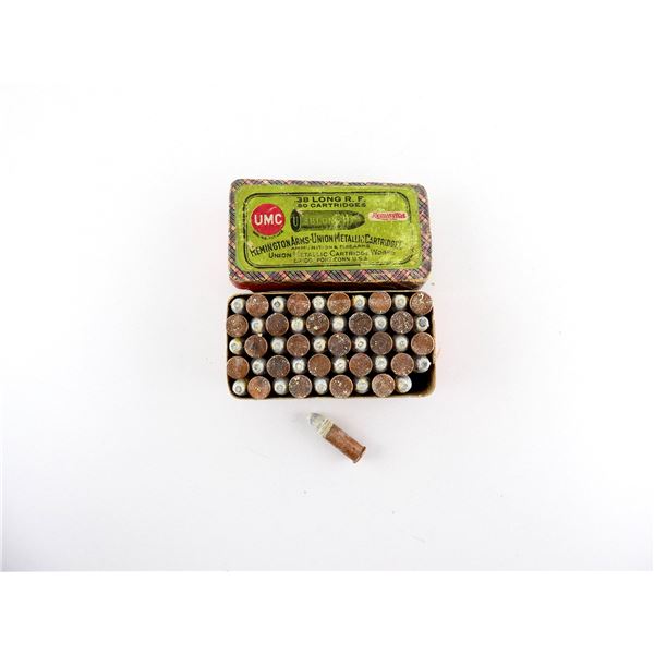 COLLECTIBLE REMINGTON-UMC .38 LONG RF AMMO LOT
