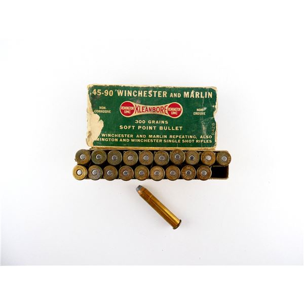 COLLECTIBLE REMINGTON-UMC .45-90 WIN & MARLIN AMMO LOT