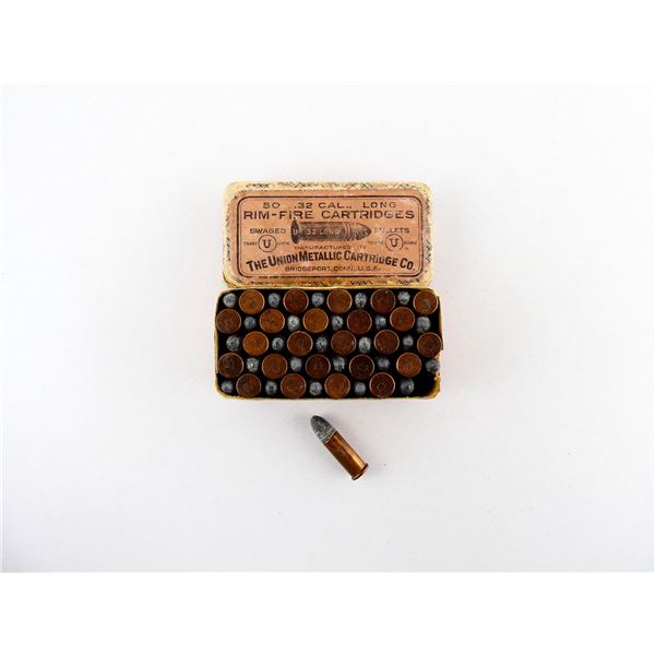 COLLECTIBLE UMC .32 LONG RF AMMO LOT