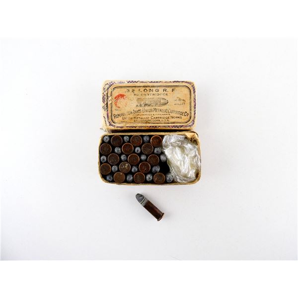 COLLECTIBLE REMINGTON-UMC .32 LONG RF AMMO LOT