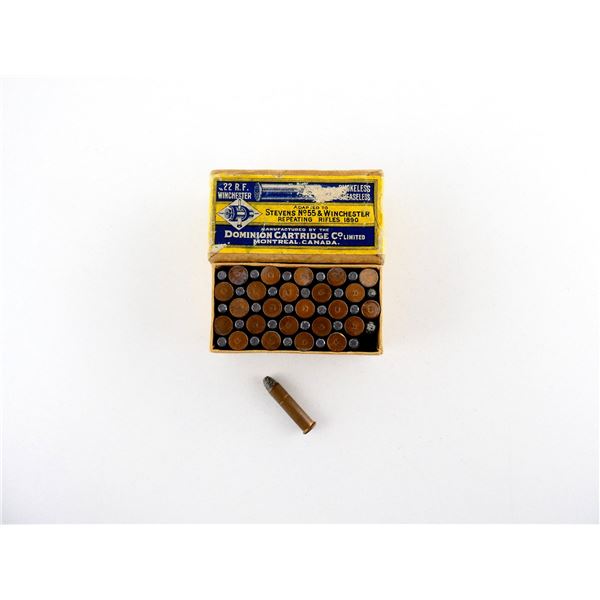 COLLECTIBLE DOMINION .22 WRF AMMO LOT