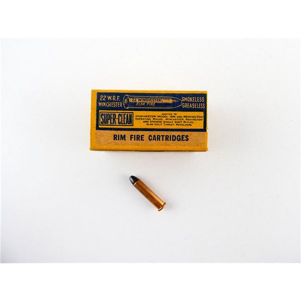 COLLECTIBLE CIL .22 WRF AMMO LOT