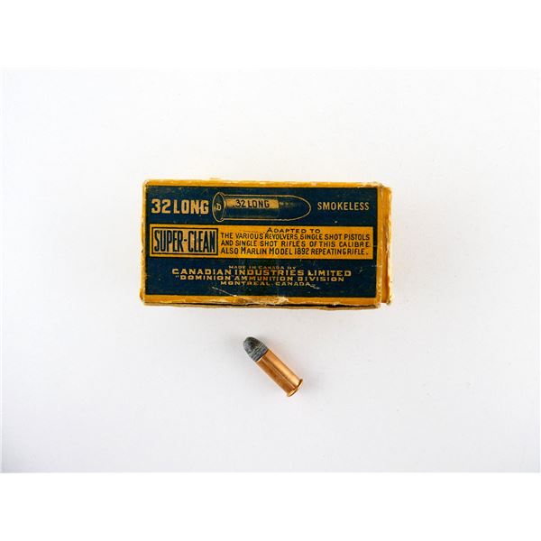 COLLECTIBLE CIL .32 LONG RF AMMO LOT