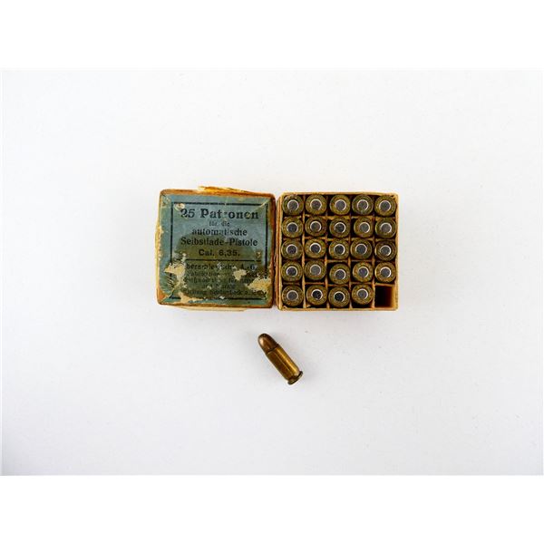 COLLECTIBLE REM-UMC 6.35MM AMMO LOT