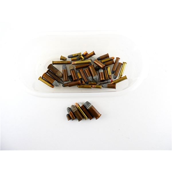 COLLECTIBLE ASSORTED RIM FIRE AMMO LOT