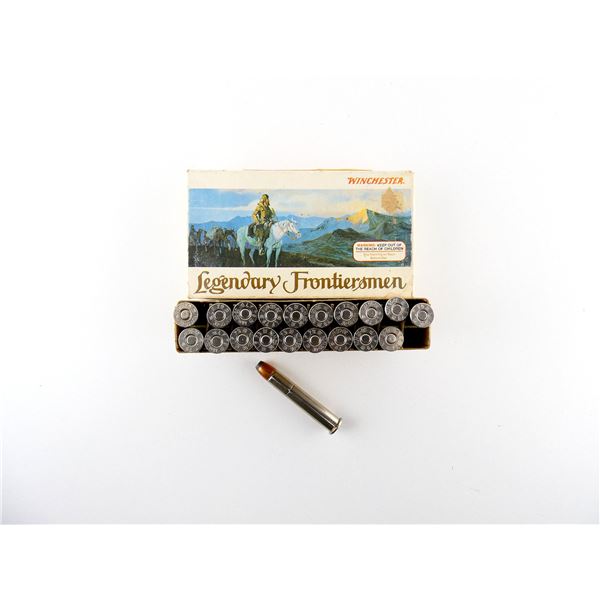 COLLECTIBLE WINCHESTER .38-55 WIN AMMO LOT