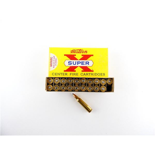COLLECTIBLE WESTERN SUPER X .250 SAV AMMO LOT