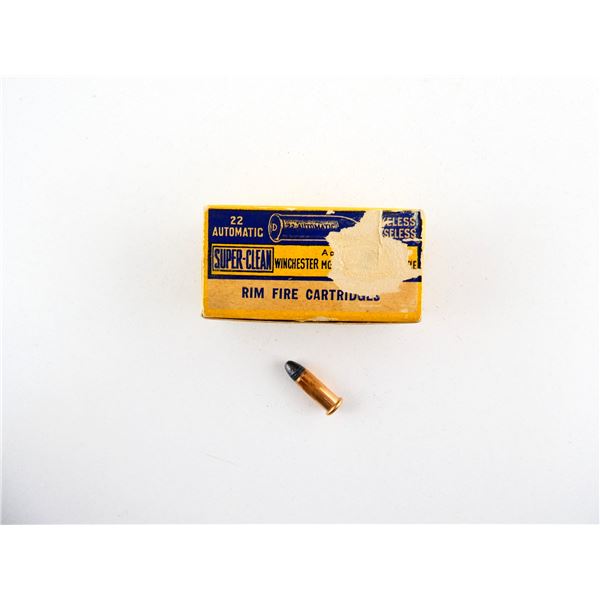 COLLECTIBLE CIL .22 AUTO AMMO LOT