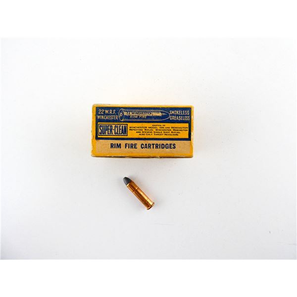 COLLECTIBLE CIL .22 WRF AMMO LOT