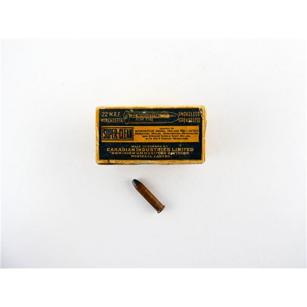 COLLECTIBLE CIL .22 WRF AMMO LOT
