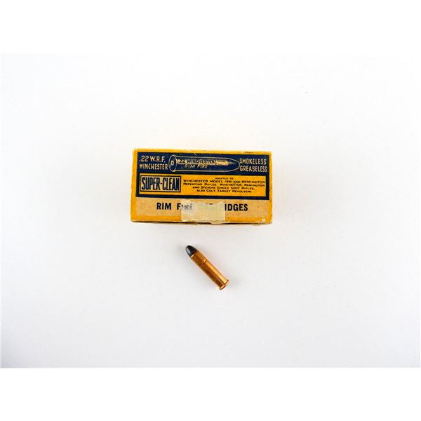 COLLECTIBLE CIL .22 WRF AMMO LOT