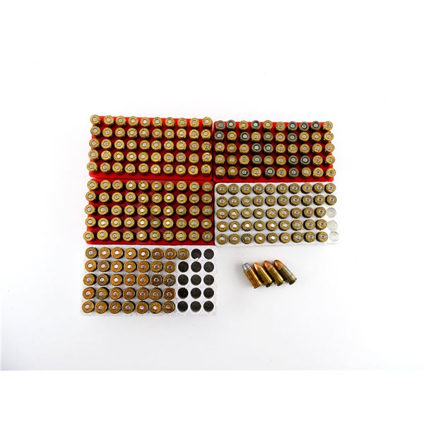 RELOADED ASSORTED 9MM LUGER AMMO LOT