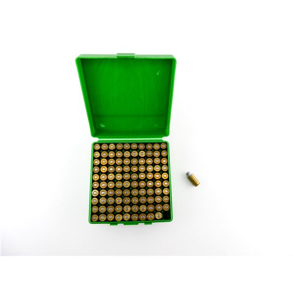 RELOADED ASSORTED .45 AUTO AND .38 SMITH & WESSON AMMO LOT