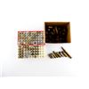 Image 1 : RELOADED ASSORTED AMMO AND NON-PRIMED BRASS CASES LOT