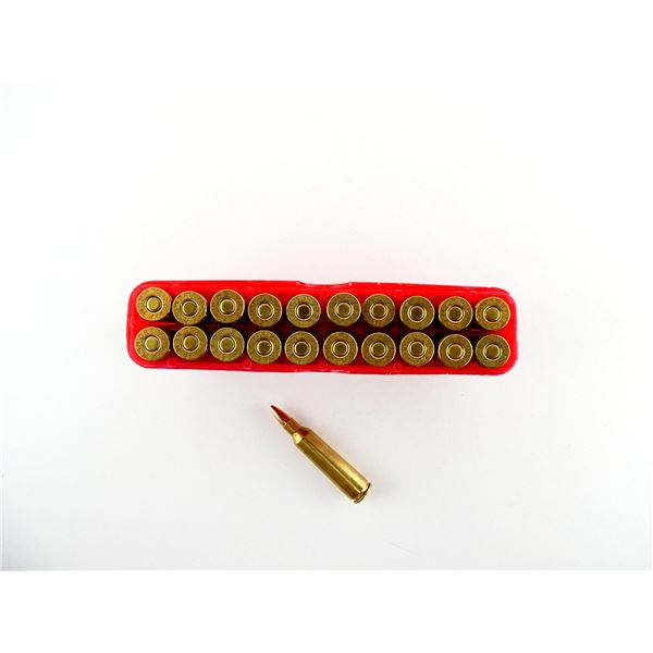 RELOADED ASSORTED .22-250 REM AMMO LOT