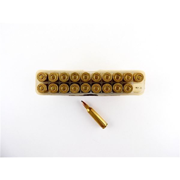 RELOADED ASSORTED .22-250 REM AMMO LOT