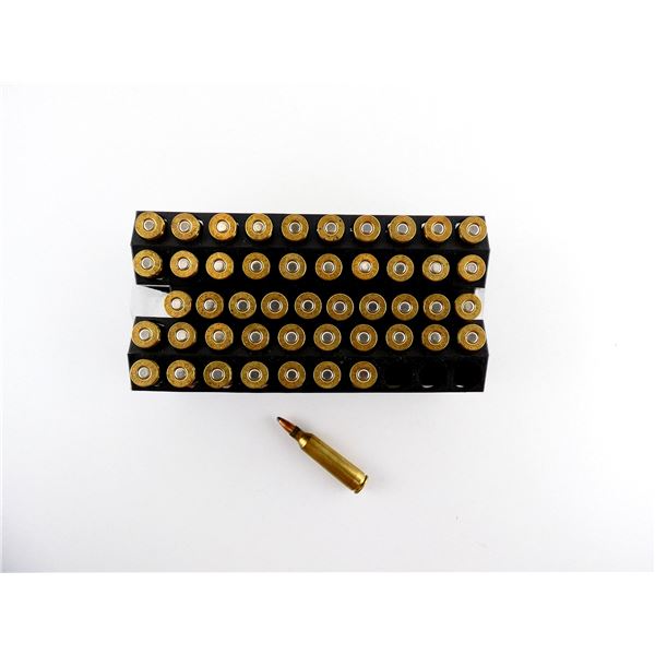RELOADED ASSORTED .22-250 REM AMMO LOT